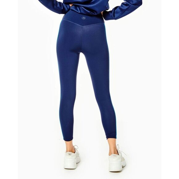NWOT Addison Bay Luxe Sport High-Rise Pine Legging Navy Size Small MSRP $108 - Picture 2 of 6